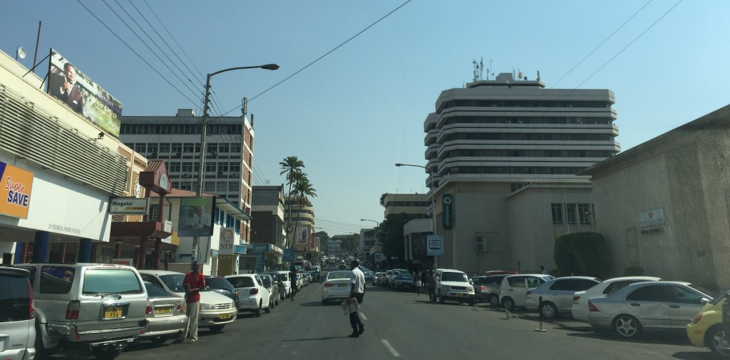 Downtown Blantyre city